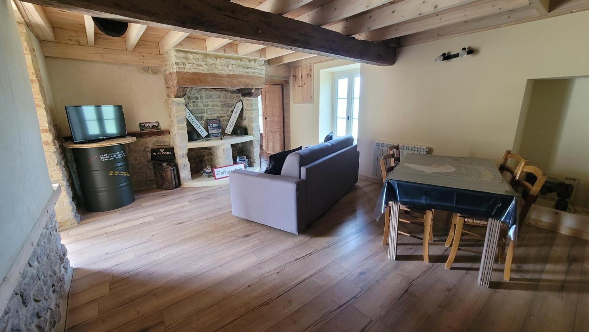 Gite Au Coeur Du Dday Brevands Buitenkant foto